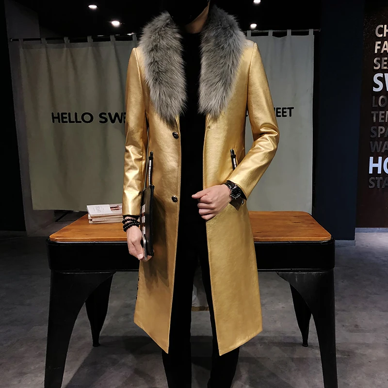 luxury mens trench coat