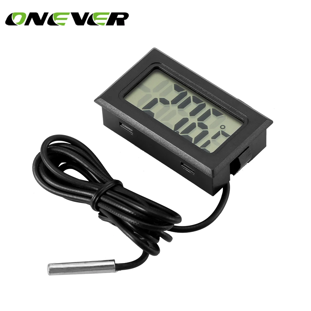 LCD Digital Thermometer Car Thermometer with Waterproof Probe