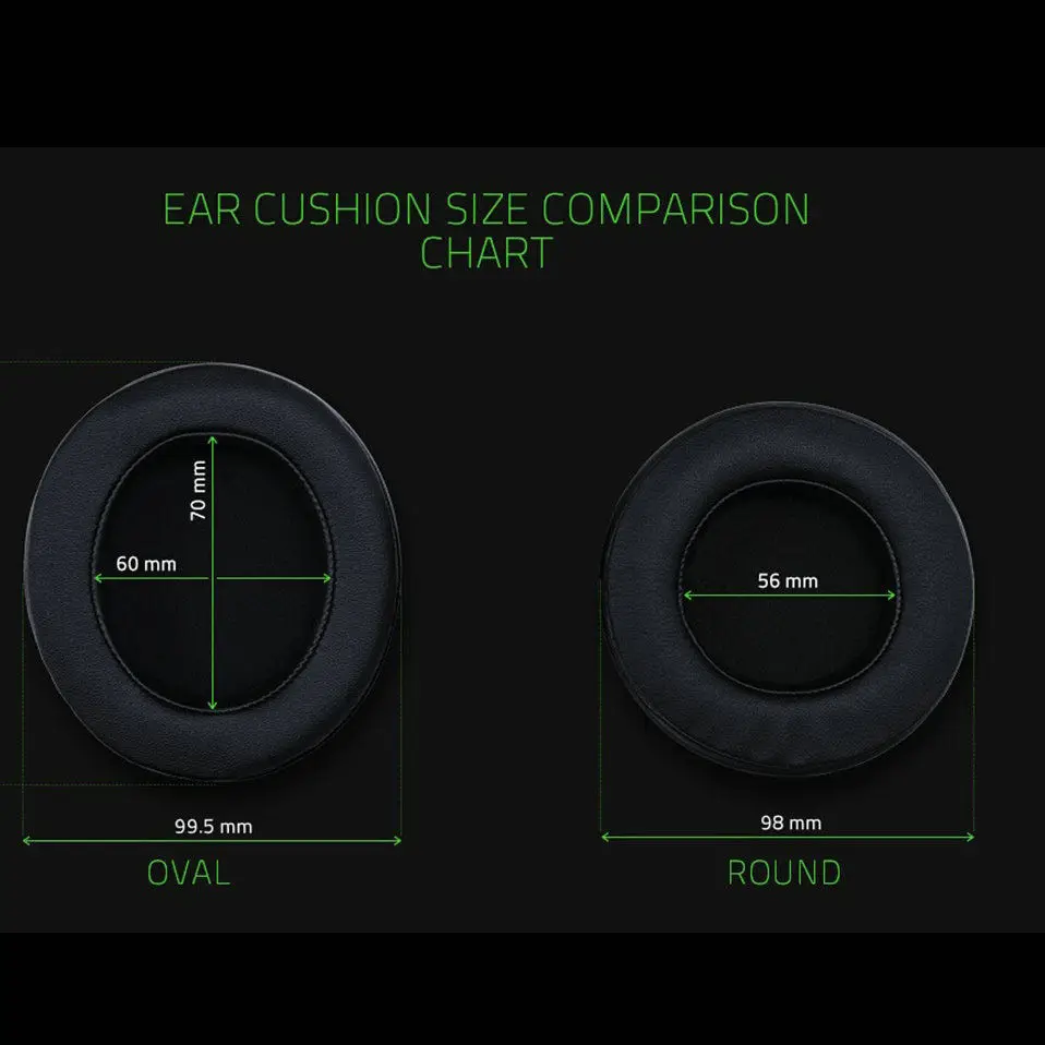 razer headset ear pads