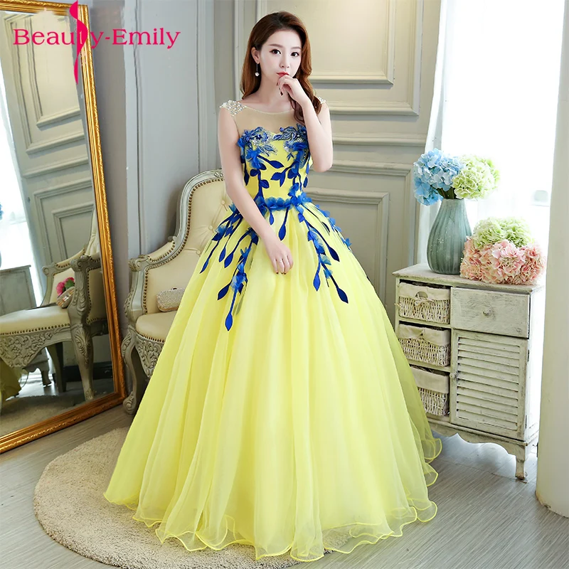 Bride Sleeveless prom dress Lace-up 