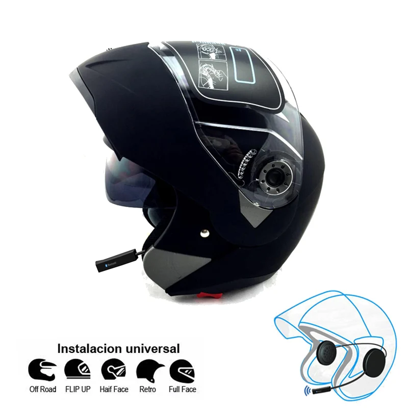 bluetooth compatible helmet