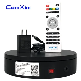 ComXim MT200RL20 20cm 7.87in Remote Control Speed Direction 360° Electric  Rotating Photography Turntable for Display 3D Scanning