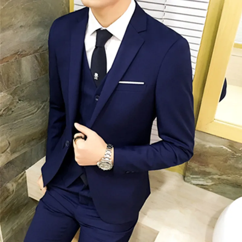Mens Suits Formal Men Suit Set Men 