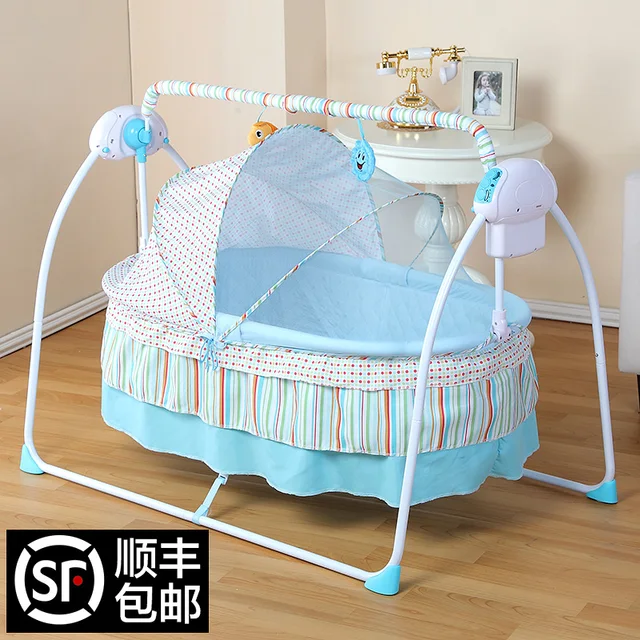 automatic swinging crib