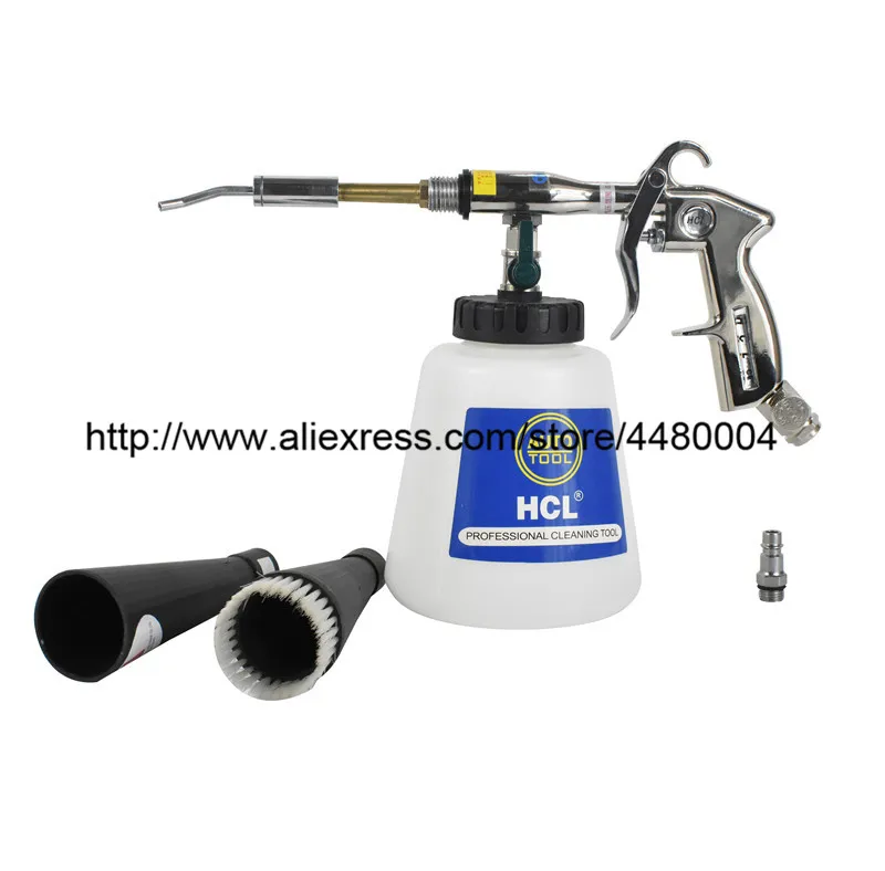 Knilca Black Tornador Car Cleaning Gun Dry Cleaner Tornado Apparatus With  Metal Bearing Turbo Twister Pneumatic