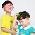 Creative Funny Soft Plastic Straw for Kids Birthday Party Toys Fun Glasses Flexible Drinking Toys Children Baby Party Toys Gifts preview-3