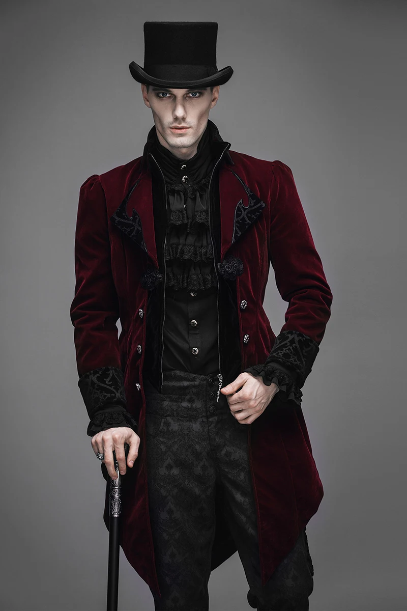 victorian gothic trench coat