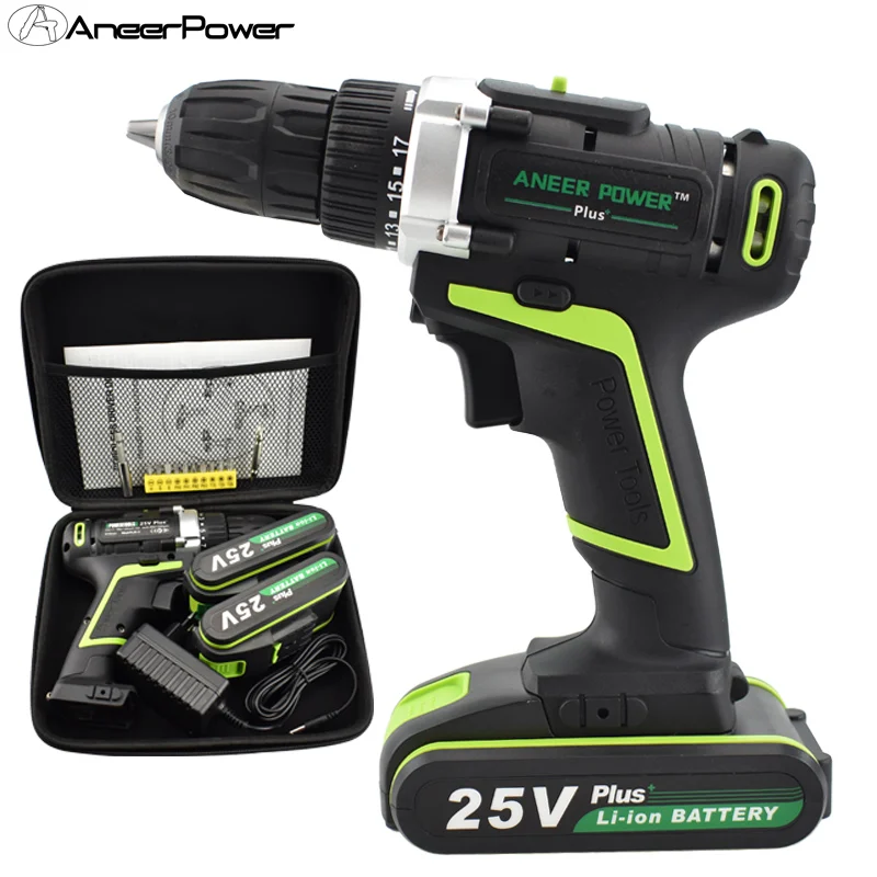 25v Plus cordless drill mini drill 