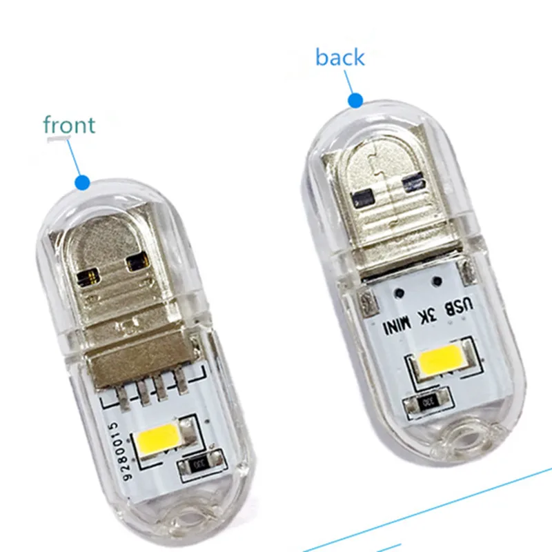 led night light portable usb