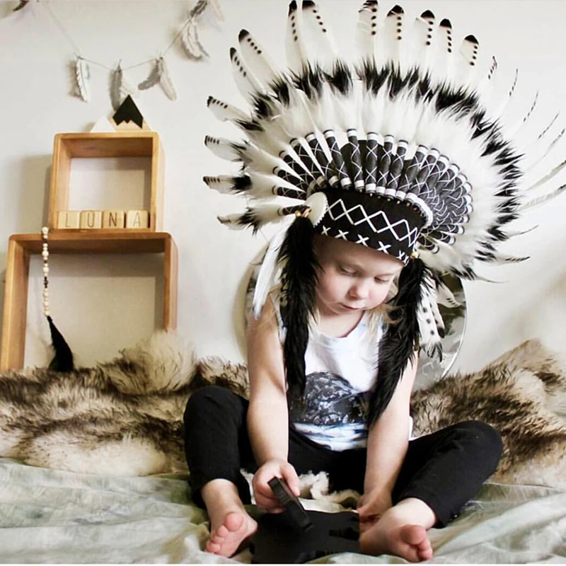 indian feather hat