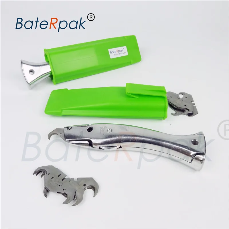 Aluminum Alloy Retractable Box Cutter, Boxes Opener Heavy Duty