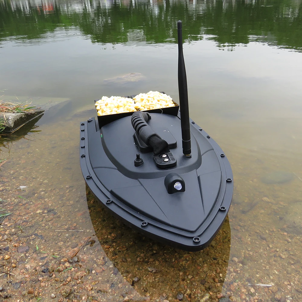קנו צעצועים על שלט  Flytec RC Boat 2011-5 Fish Finder 1.5kg Loading 500m  Remote Control Fishing Bait Boat Toys for Children Lipo battery Ship