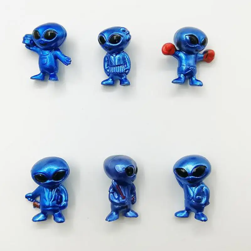 blue alien action figure