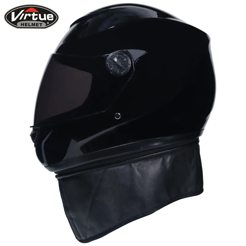 full face helmet with double visor