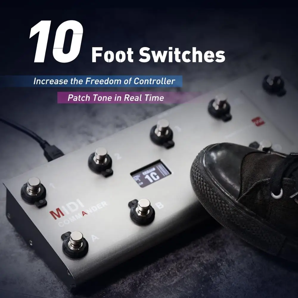 usb foot pedal guitar