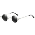 Round Sunglasses For Men Women Retro Steampunk Sun Glasses Male