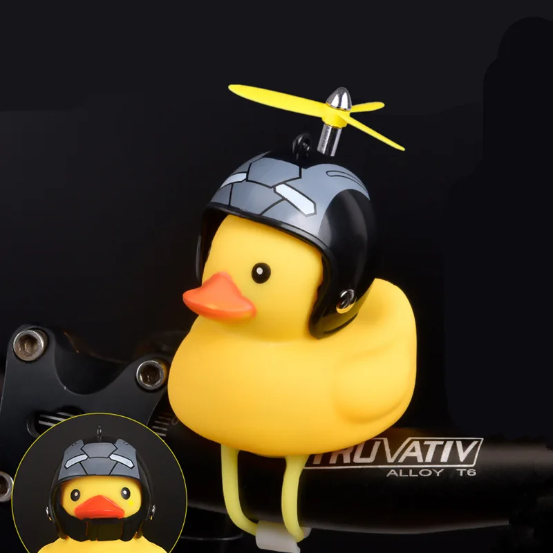 yellow duck bike light