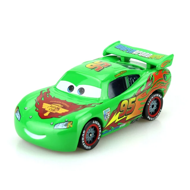 green lightning mcqueen