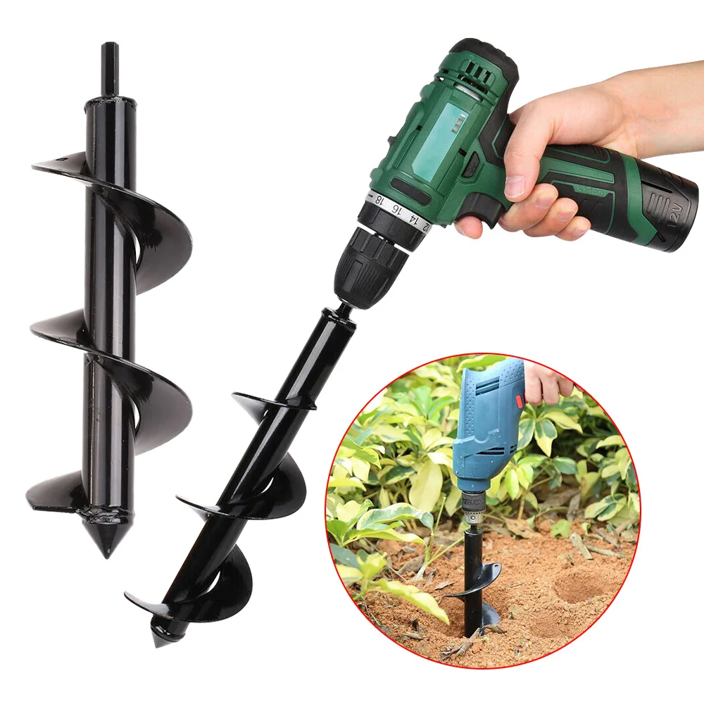 Garden Auger Spiral Drill Bit 
