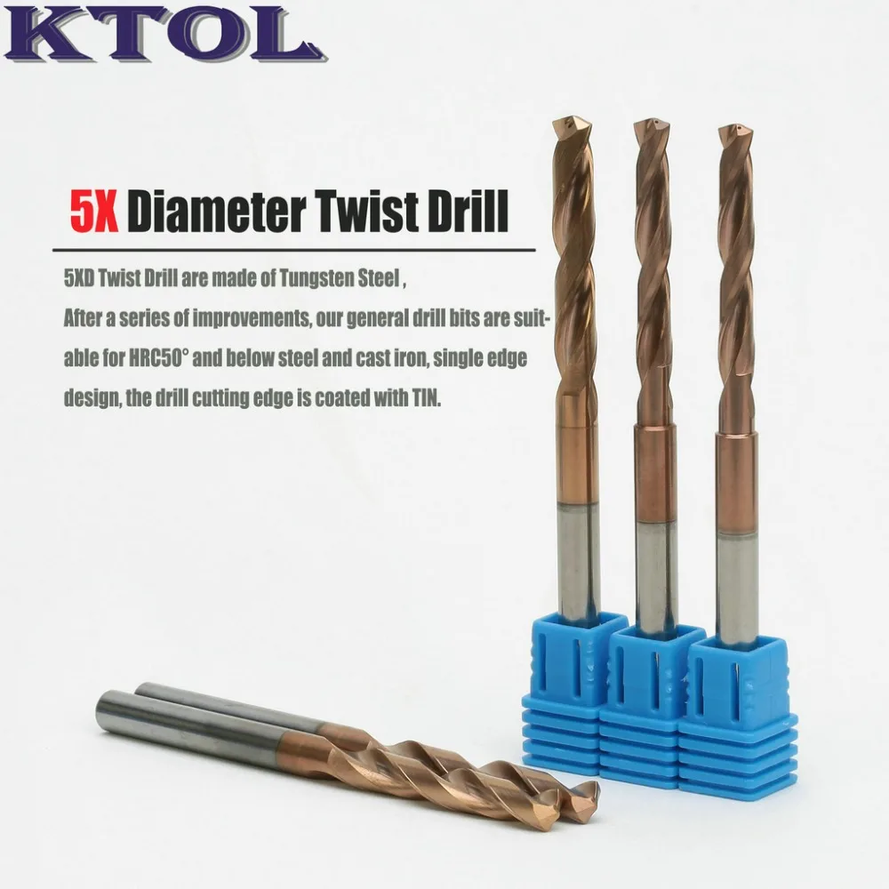6MM Tungsten Carbide Metal Drill Bits 