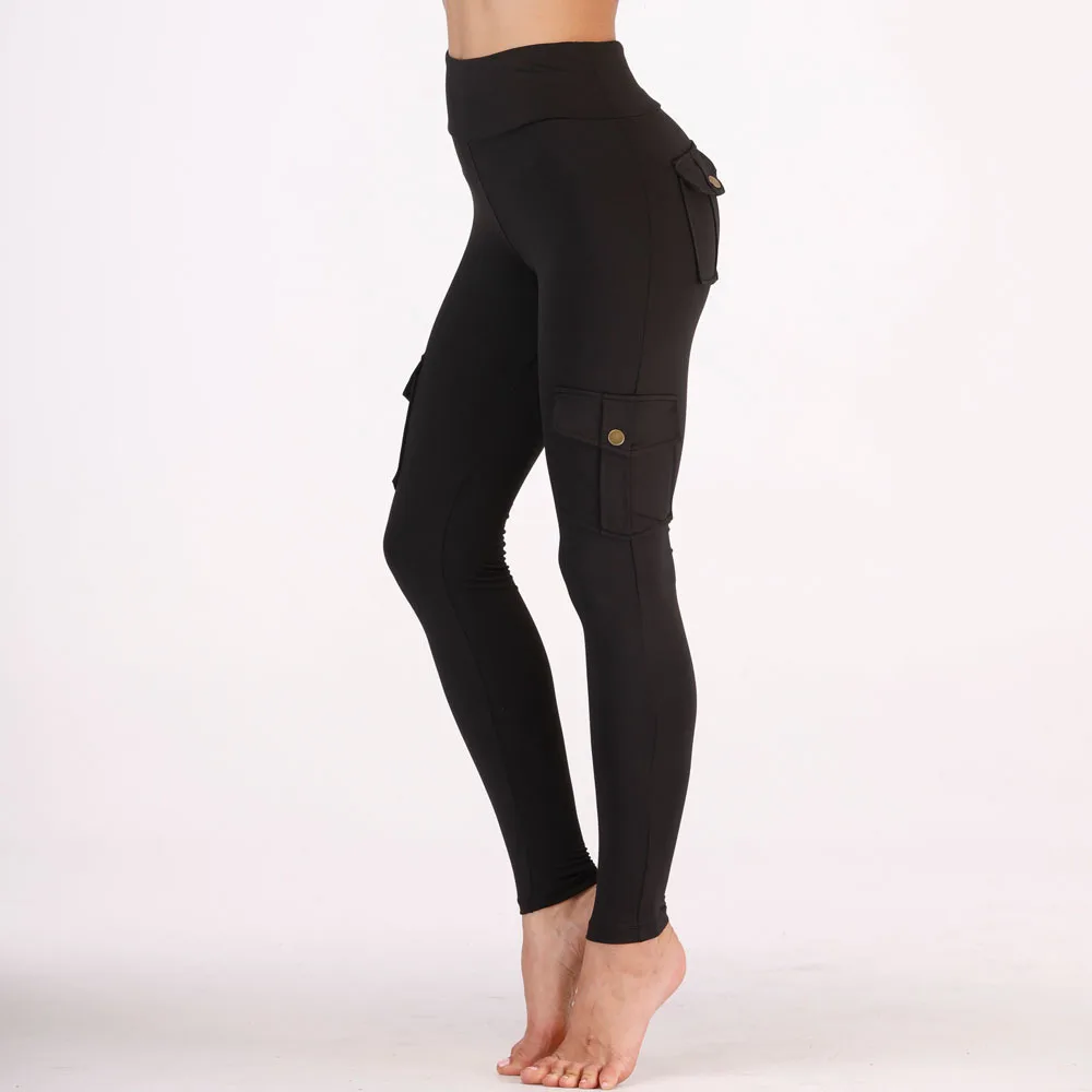 cargo yoga pants with pockets