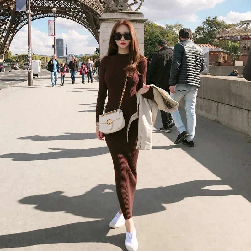 קנו שמלות | BGTEEVER Winter Thick Long 