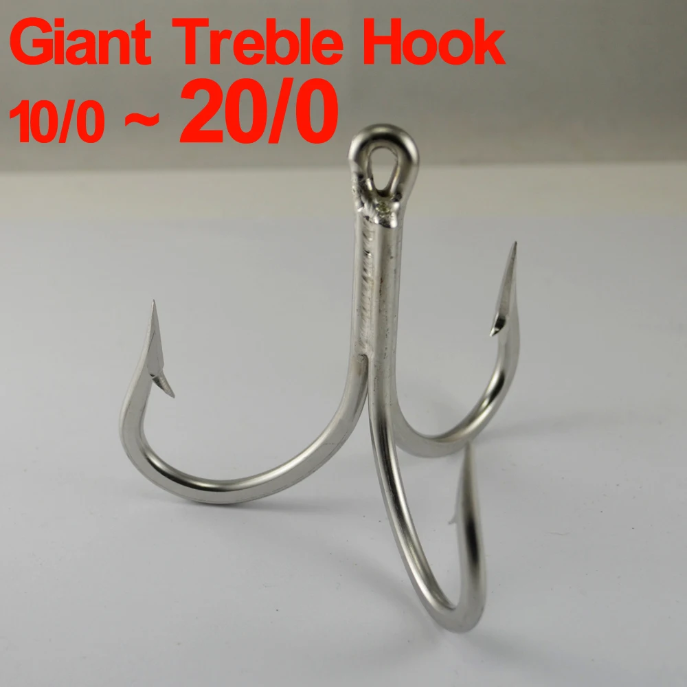10pcs 4X 3551 6/0#-10/0# Super Sharp Strengthen ORIGIN Bright Tin Hook  Treble