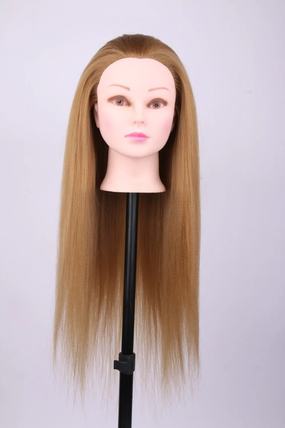 24Inch Mannequin Head With Hair For Makeup Practice