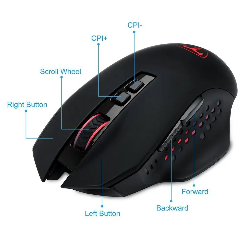 x11 wireless 2.4 g optical gaming mouse