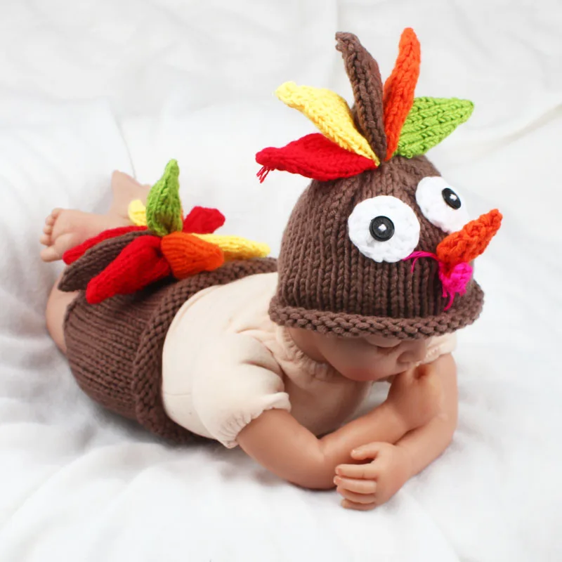 turkey newborn hat