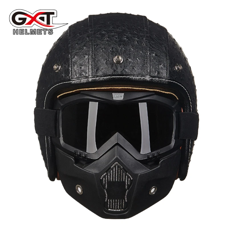 pu leather helmet