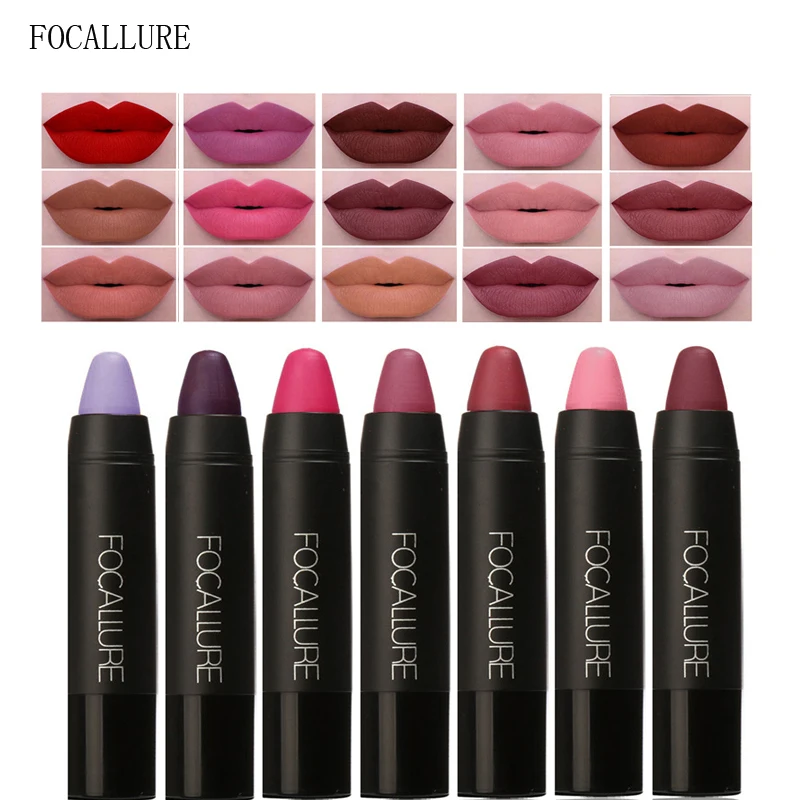 focallure crayon lipstick shades