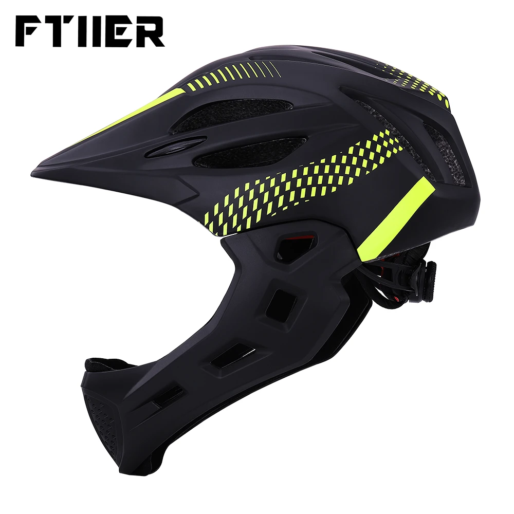 full face mountain bike helmet detachable