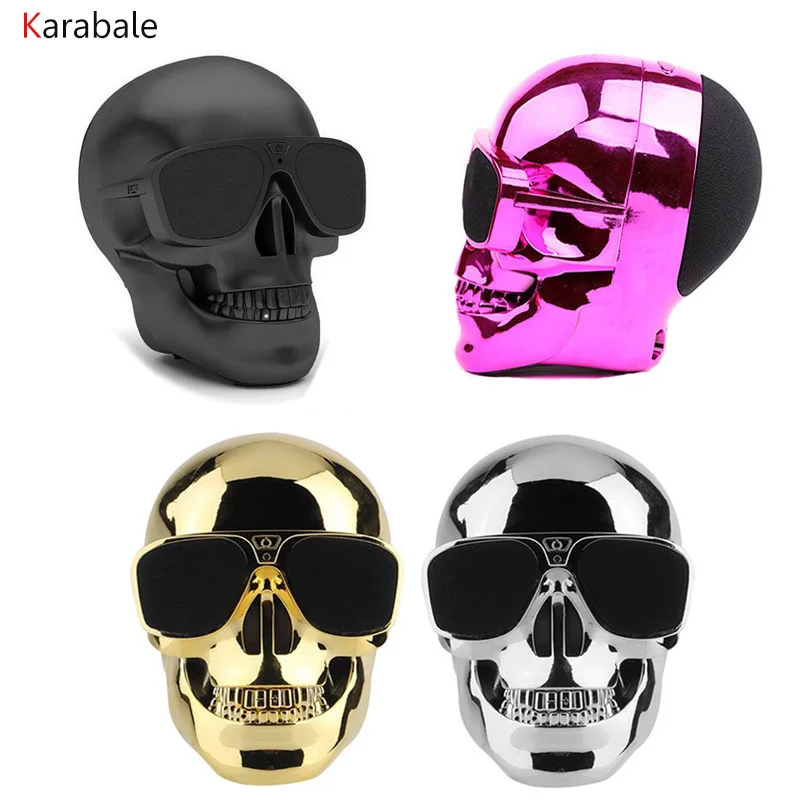 skull portable speaker