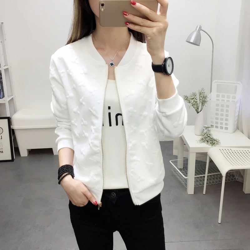 2020 Winter Flight white black bomber 