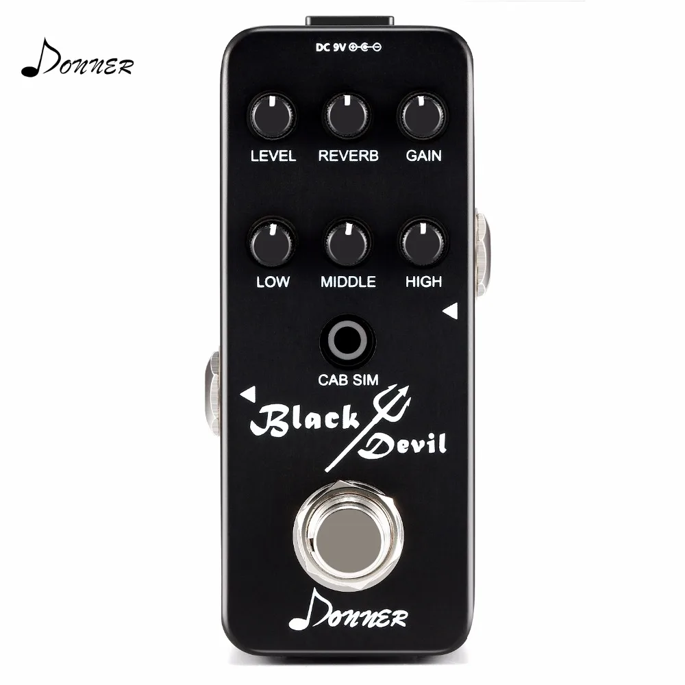 donner black devil pedal