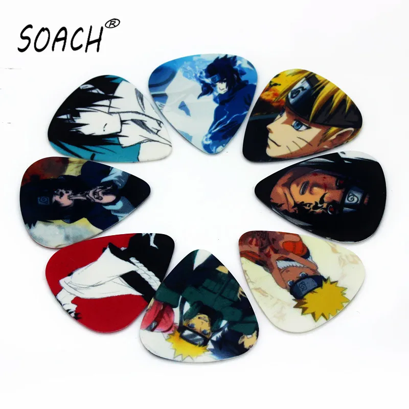 naruto guitar picks