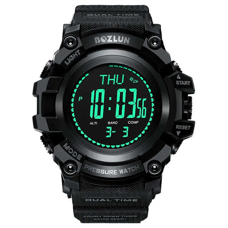 Smart Watch Men Sport Military Wrist 