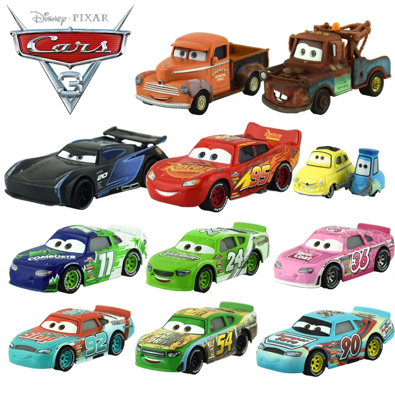 Lightning mcqueen and sales jackson storm toys