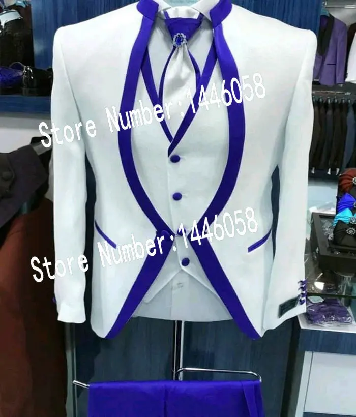 white royal suit