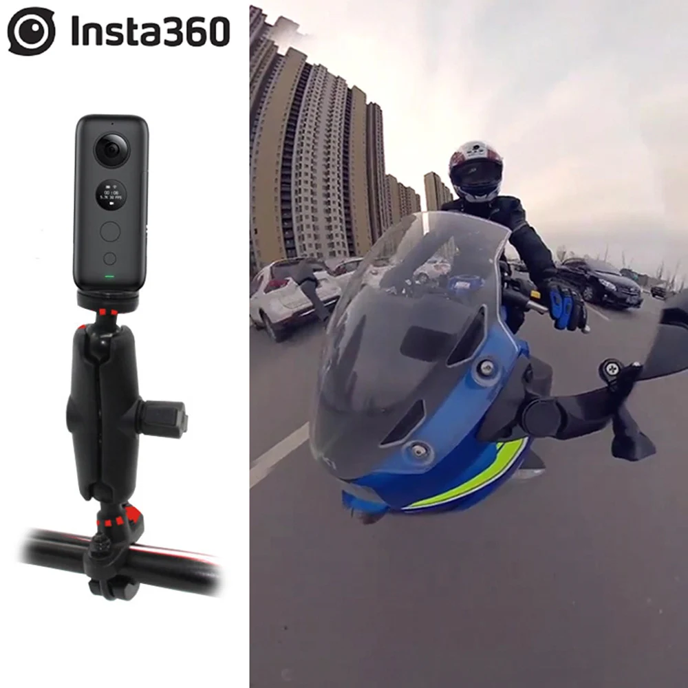 insta 360 on motorcycle