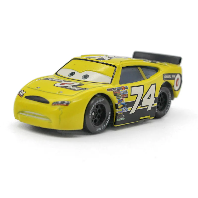 yellow car from disney cars