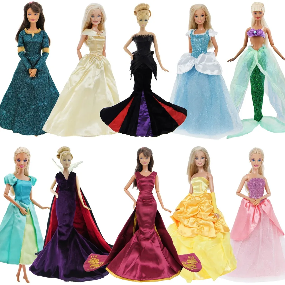 disney princess barbie doll clothes