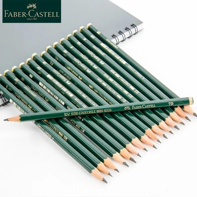 12 Pcs Staedtler-100 Pencil Drawing Pencils School Stationery