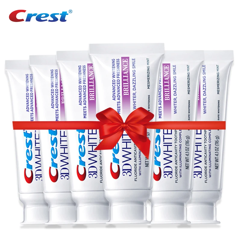 crest 3d white toothpaste pack