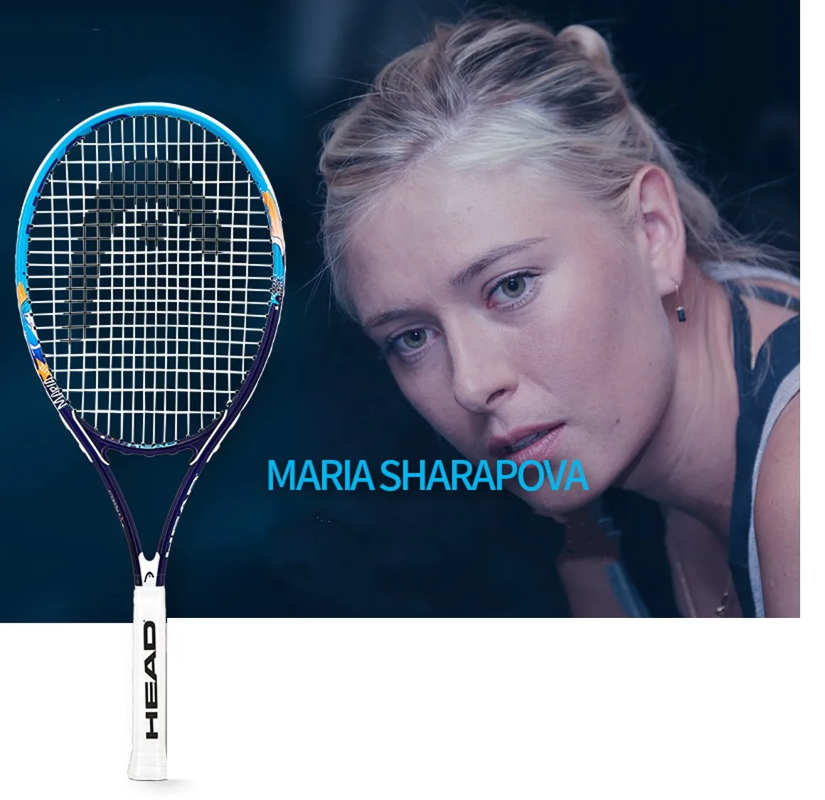 sharapova head racket