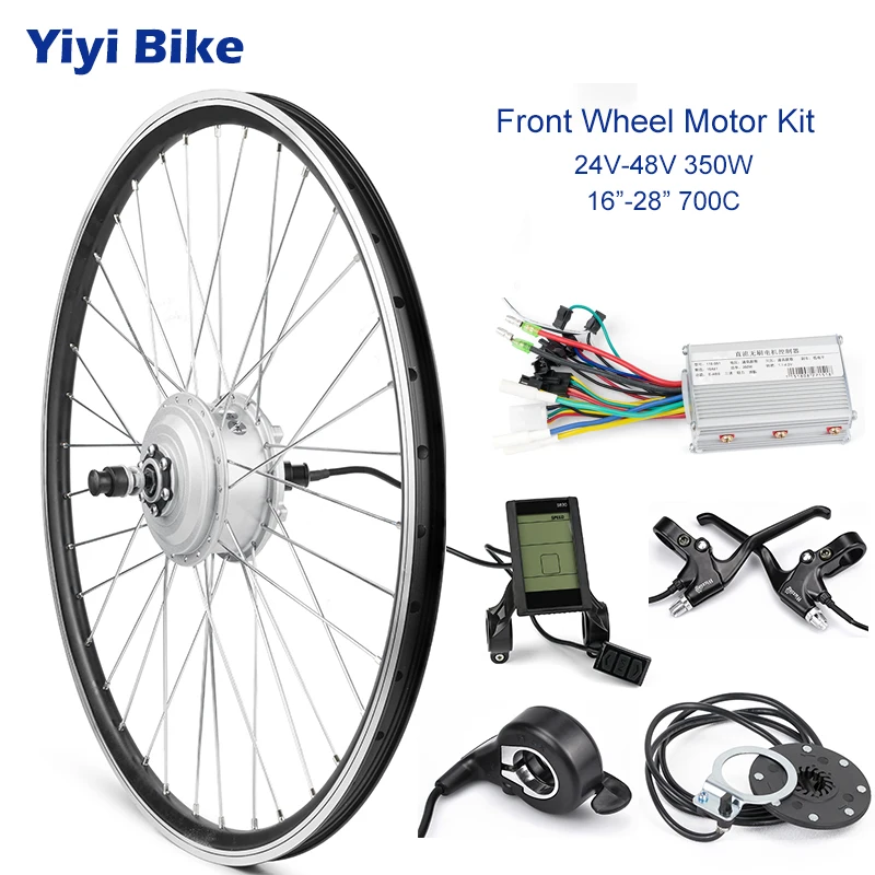 26 inch front wheel electric bicycle motor conversion kit