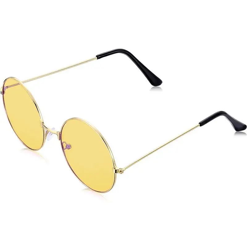 large sunglasses over glasses