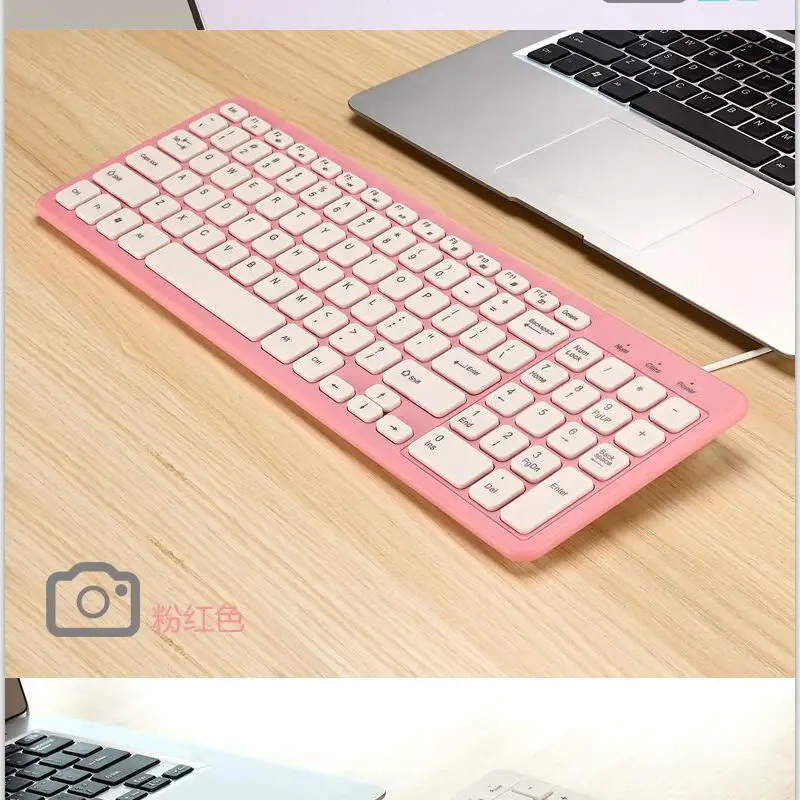 compact wireless keyboard and mouse set