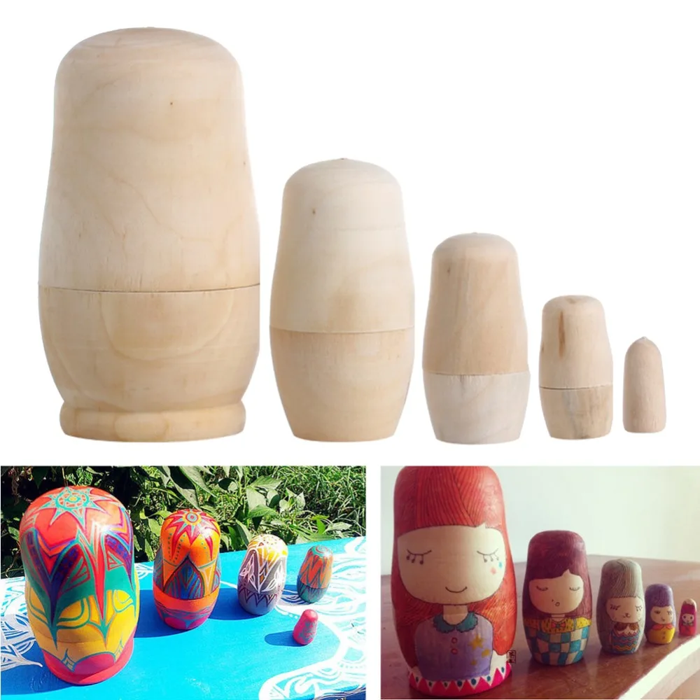 blank matryoshka dolls